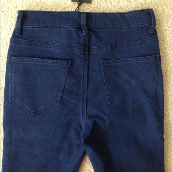 NWT Lulus Monica Dark Wash High Waist Skinny Jeans - Picture 8 of 8